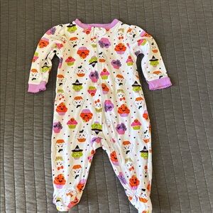 No Brand Infant Girl’s Halloween Cupcake Sleeper Size 3-6 Months